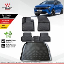 Wöller Opel Grandland Paspas Bagaj Havuzu 2017 2025 Arası 3D Wöller Ultraflex Set