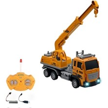 MarkEntegra Uzaktan Kumandalı Inşaat Makinesi - 1:16 Ölçekli Vinç