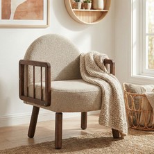 Tosca Bohem Berjer Ceviz Ahşap, Sütlü Kahve