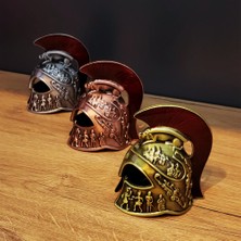 Indispensablely Metal Dekoratif Şövalye Miğferi