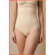 Figiza Yüksek Bel Slip Korse Dikişsiz Karın Göbek Bel Basen Toparlayıcı Şekillendirici Kadın Külot Korse