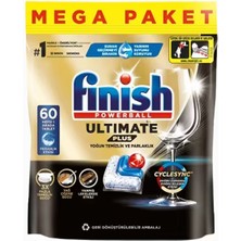 Şeylişeyler - Finish Ultimate Plus Bulaşık Makinesi Tableti 60'lı 1 Paket