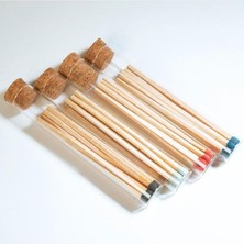 Royal Rain Store Concept Cam Tüp Içinde Kibritler- 3 Adet (3MMX3MMX100MM/10 Çöp)