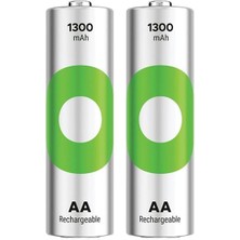 Indispensablely Gp Recyko 1300 Mah Ni-Mh 1.2 Volt Aa Kalem Şarjlı Pil 2li Paket