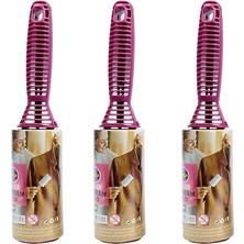 Royal Rain Store 3 Adet Tüy Toplayıcı Yapışkanlı Rulo Kağıt Her Biri 60 Yaprak Kedi Köpek Tüyü Saç Kıl Toz Temizleme