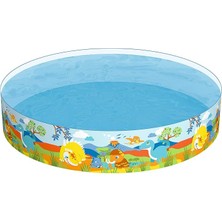 Royal Rain Store Filln Eğlenceli Kürek Havuzu, Dino, 244 x 46 cm