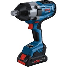 Royal Rain Store Professional Gds 18V-1050 H Akülü Darbeli Somun Sıkma (18 Volt, 2 x 5,0 Ah Akü, Şarj Cihazı, L-Boxx Çanta, 1.050 Nm Maks. Tork, 3/4" Kare Uç Girişi)