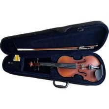 Royal Rain Store Keman, Naturel Mat 4/4, Hardwood, Kumaş Sert Ku (Keman, 4/4, Naturel Mat, Kutulu)