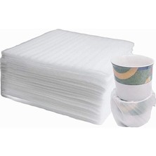 Royal Rain Store Ankky 100 Adet Köpük Folyo Ambalaj Malzemesi Hava Kabarcıklı Folyo Taşınma Malzemesi Karton Taşınma Tabak Bardak Şarap Şişeleri Gönderim (330 x 330 x 1 Mm)