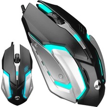 Indispensablely Everest SM-G72 Işıklı USB Kablolu Optik (Gaming) Mouse