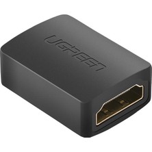 UGREEN HDMI Birleştirme Uzatma Aparatı 4K/60Hz, Siyah, 20107