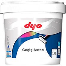 Dyo Geçiş Astarı 2.5 lt Profesyonel Kalite Boya İçin Yüksek Kapatıcılık ve Kolay Uygulama