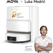 MOVA Z60 Ultra Roller Complete Robot Süpürge, 28.000 Pa Emiş Gücü, 3 Yıl Garanti