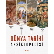Alfa Yayınları Dünya Tarihi Ansiklopedisi (Ciltli)... +5 Adet Tarih Kitabı