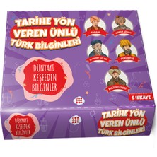 Dokuz Yayınları Tarihe Yön Veren Ünlü Türk Bilginleri - Dünya... +1 Adet Edebiyat Kitabı