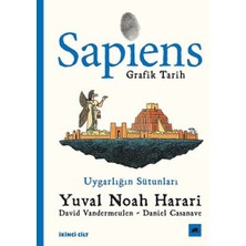 Kolektif Kitap Sapiens: Grafik Tarih Ikinci Cilt - Uygarlığı... +2 Adet Tarih Kitabı