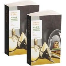 İthaki Yayınları Aline ve Valcour - Felsefi Roman (2 Cilt)... +2 Adet Edebiyat Kitabı