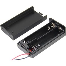 Indispensablely 2'li Aa Kapaklı Switch'li Pil Yuvası (IC-233C