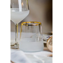 Şık 4'lü Su Bardağı Seti, 420 Cc, Modern ve Dayanıklı Tasarım