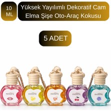 Axodine Dekoratif İpli Oto/ Araç Kokusu 10 ml Cam Şişe – 5 Adet
