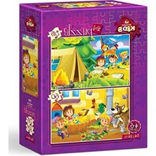 MarkEntegra 35 + 60 Parça Tatil Keyfi Çocuk Puzzle