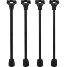 Royal Rain Store 25 cm Metal Katlanabilir Masa ve Sehpa Ayak Takımı 4 Adet - AL5058