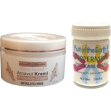 Subutu Süper Hintohu Three Brand 100ML Arnavut  Kremi+Foot Care Cream 50ML Nane Ferahlığı