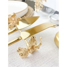 Nergis Çiçeği Çekmeceli Stand Seti, 2'li Mutfak Desteği