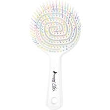 Royal Rain Store Pro Üç Boyutlu Oval Saç Fırçası - 05 Beyaz