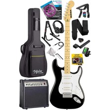 Royal Rain Store RPH-40WB-30AMP Siyah Beyaz 30W Amfili Elektro Gitar Seti Hsh Manyetik Maple Klavye Üst Kalite