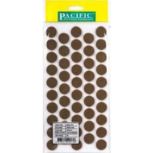 Royal Rain Store Nsp Masa Sandalye Keçe Kahverengi Yuvarlak 20 mm