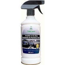 Royal Rain Store Parfümlü Iç Alan Torpido Temizleme ve Parlatma Sütü 500 ml + Mikrofiber Bez