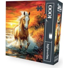 MarkEntegra 1000 Parça Özgür At Yapboz