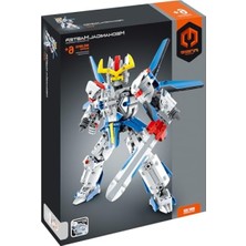 MarkEntegra Stem Robot Asker Yapım Seti - 641 Parça, Beyaz