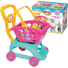 MarkEntegra 2'si 1 Arada Sepetli Market Arabası - Aksesuarlı