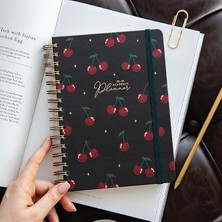 Royal Rain Store A5 Spiralli 16 Aylık Akademik Ajanda - Kiraz