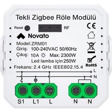 Royal Rain Store Tek Çıkışlı Akıllı Anahtar(Tuya, Smart Life, Home Assistant, ZIGBEE2MQTT Uyumlu)