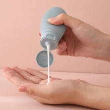 Royal Rain Store 3 Adet Çok Amaçlı Seyahat Tipi Doldurulabilir Krem Şampuan Şişe Seti Krem Kutusu