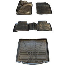 Royal Rain Store Corolla Cross 2022+ 3D Paspas ve Bagaj Havuzu Seti