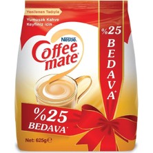 Nestle Coffee Mate 625 gr Yumuşak Aroma ile Kahve Kreması Türkiye Menşeli Bitkisel Ürün