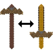 MarkEntegra 2'si 1 Arada Kılıç ve Kazma Seti