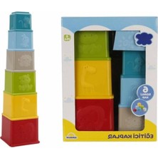 MarkEntegra Eğitici Renkli Oyun Kapları Seti