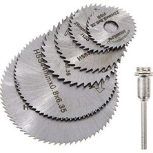 Royal Rain Store Dremel Proxxon Bosch Matkap Için Ahşap Kesme Diski 7 Parça Set