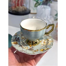 Nefis Türk Kahvesi Fincanı, Modern ve Şık Tasarım, Tek Kişilik Set