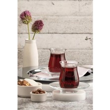 12 Parça 6 Kişilik Linka Çay Bardağı Seti, Şık ve Kullanışlı Tasarım