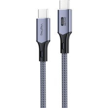 Royal Rain Store 100W 5A Usb3.2 Gen 2 20 Gbps 8k 60Hz Type-C Görüntü Şarj ve Data Kablosu 3 Metre