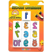 MarkEntegra Manyetik Sayı Blokları - Çift Taraflı Eğitici Oyuncak