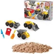 MarkEntegra Iş Makineleri Temalı 750 gr Kum Seti