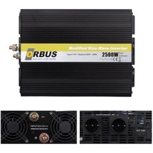 Indispensablely MS12-2500 12 Volt 2500 Watt Modified Sinus Inverter