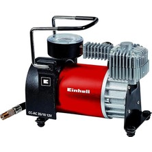 Royal Rain Store Mini Kompresör Cc-Ac 35/10 12 V (Maks. 8 Bar, 35 L/dak Hava Çıkışı, Çakmak Soketi ile Bağlantı, Manometre, 4 Ek Adaptör Dahil) - 2072121